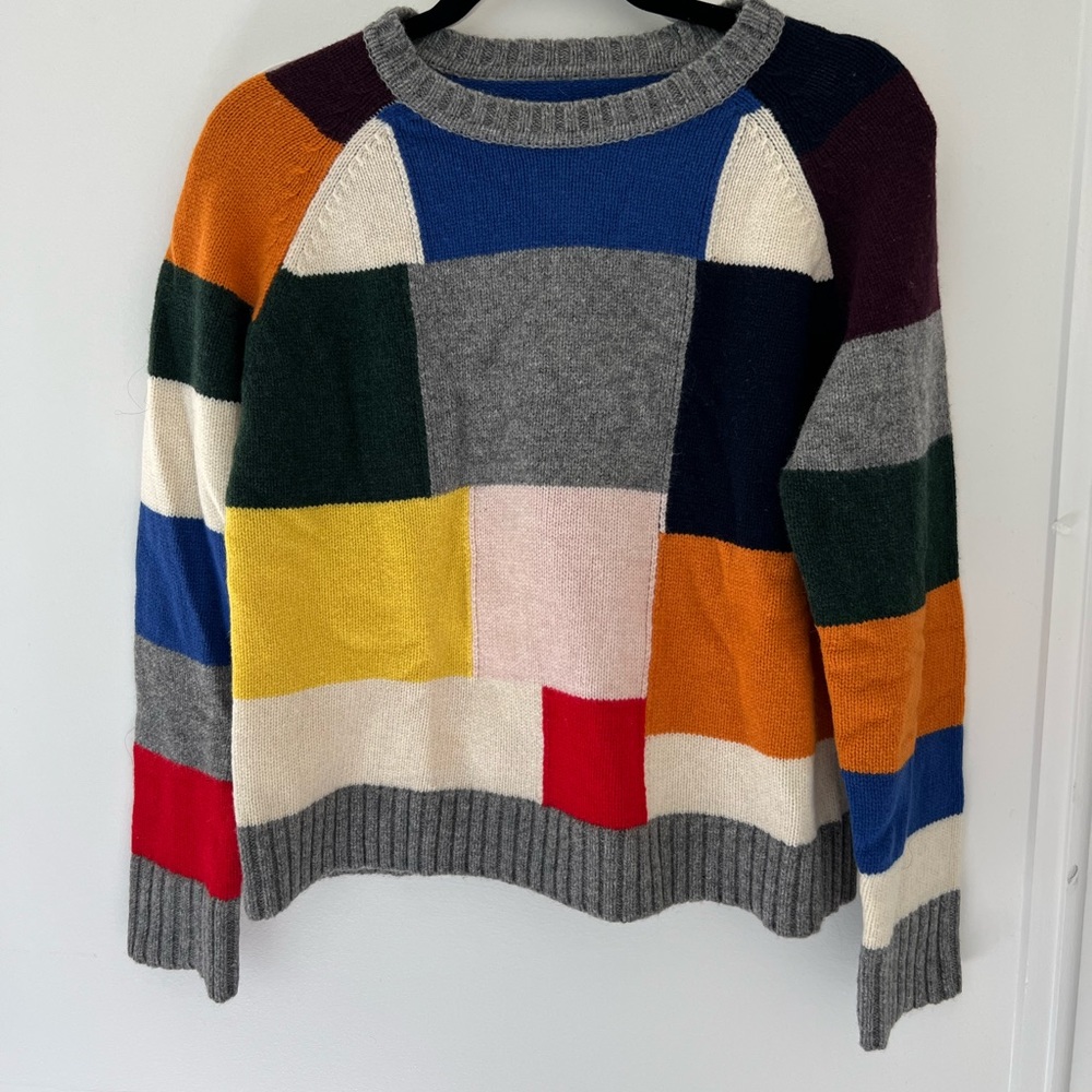 Never worn, Tory Burch Sport Colorblock Sweater